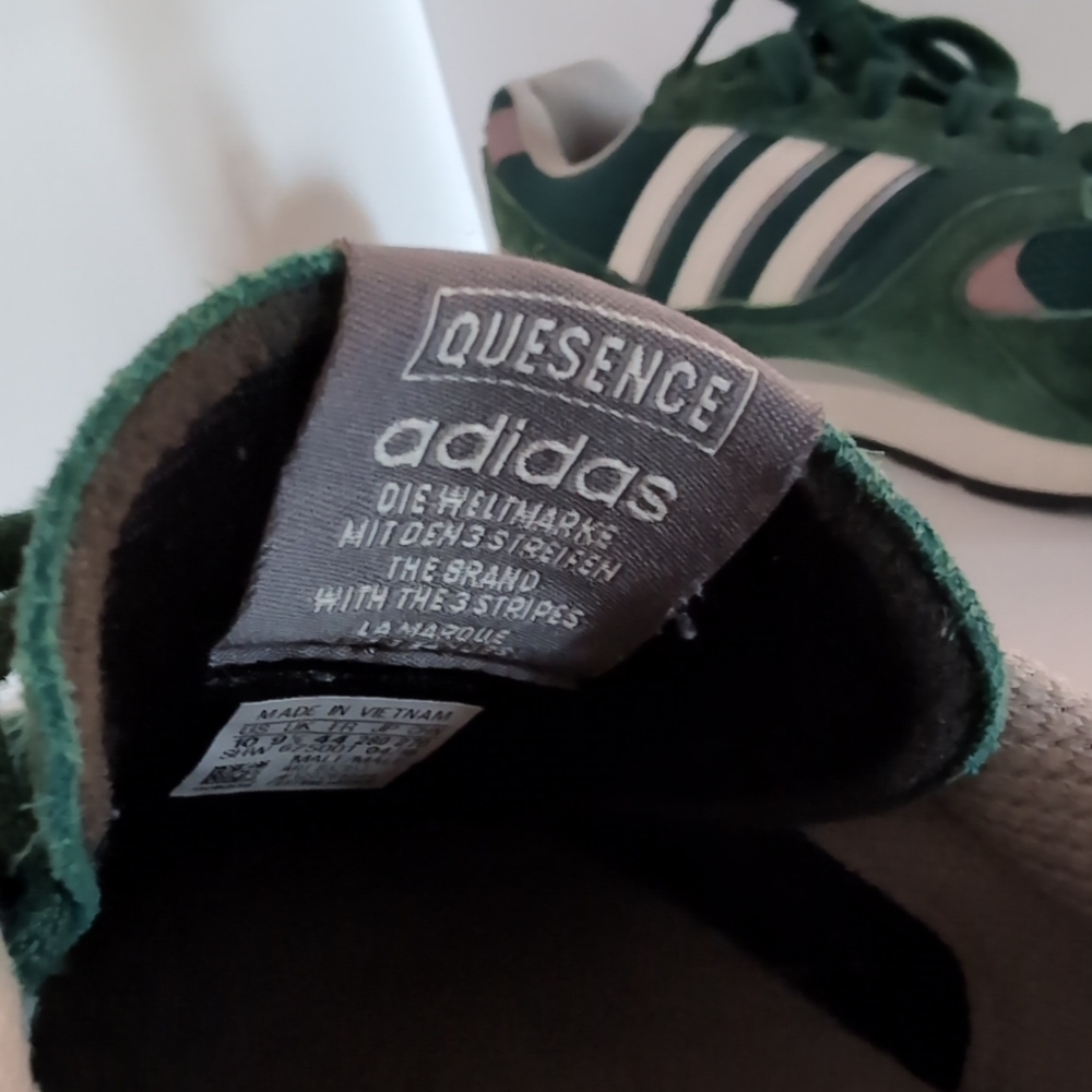 Adidas Originals Quesence B37851 Collegiate Green Size 10 US!!!!! - Picture 5 of 7
